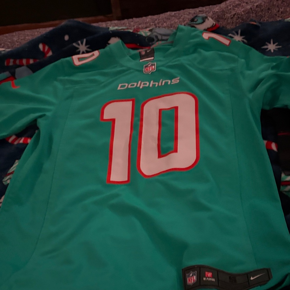 Nike Men's Miami Dolphins Teal Jersey